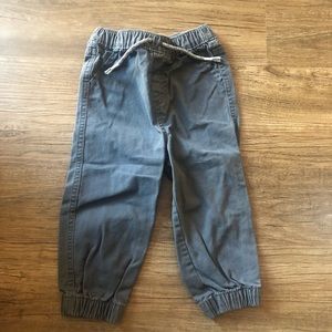 Baby boy gray jogger pants